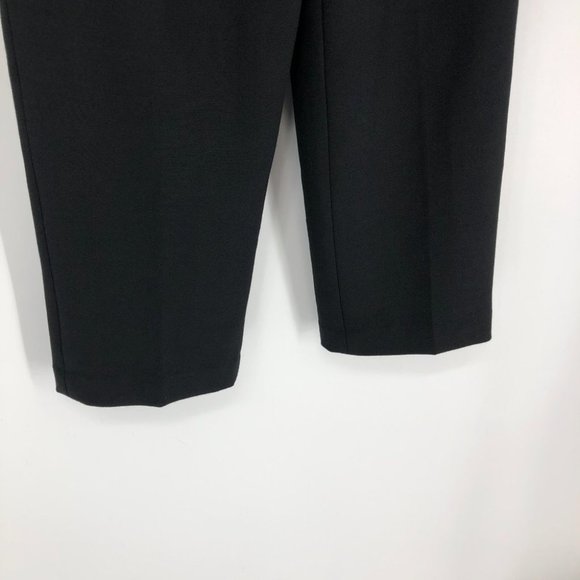 Le fou Wilfred Aritzia Black Dress Pants with Gold front buttons Size 00 - Picture 11 of 16